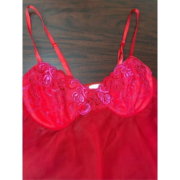 Vintage Sears Babydoll Lingerie by Inner Most with Lace Size Medium - Picture 2 of 9